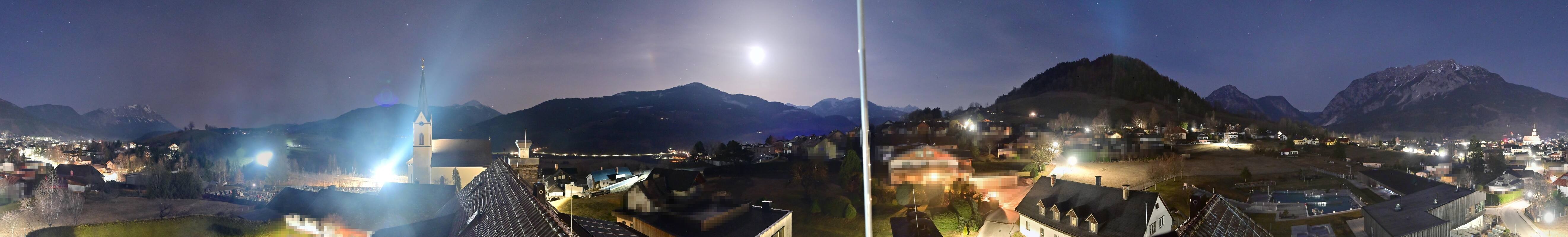 Archiv Foto Webcam Gröbming: Kirche und Panoramabad