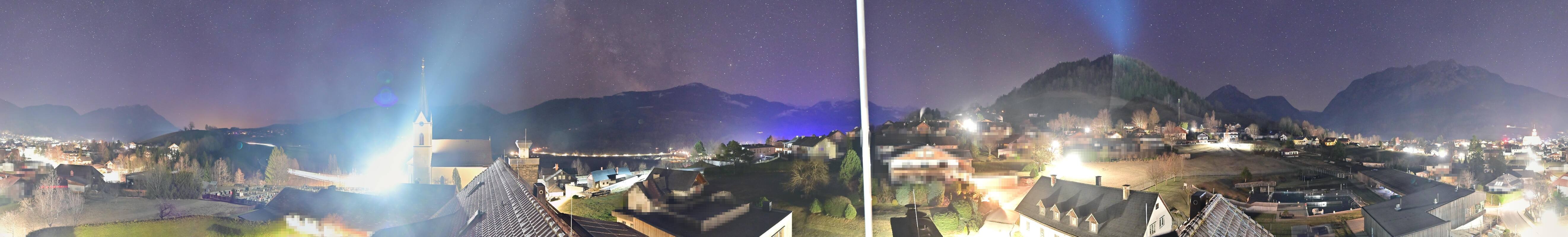 Archiv Foto Webcam Gröbming: Kirche und Panoramabad