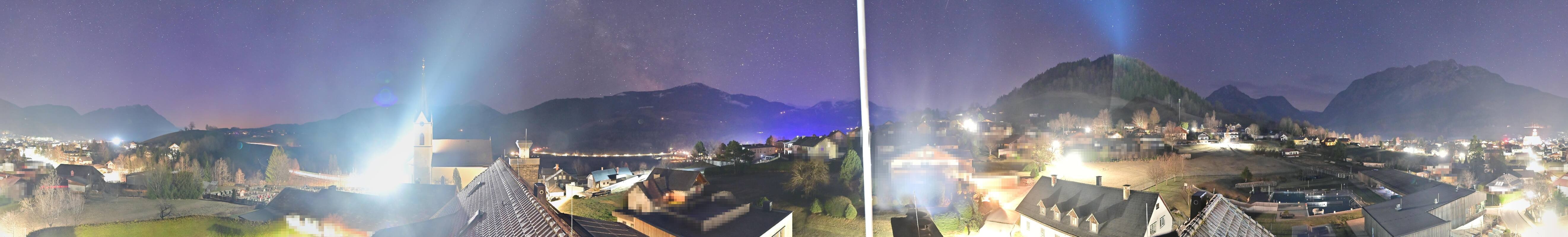 Archiv Foto Webcam Gröbming: Kirche und Panoramabad