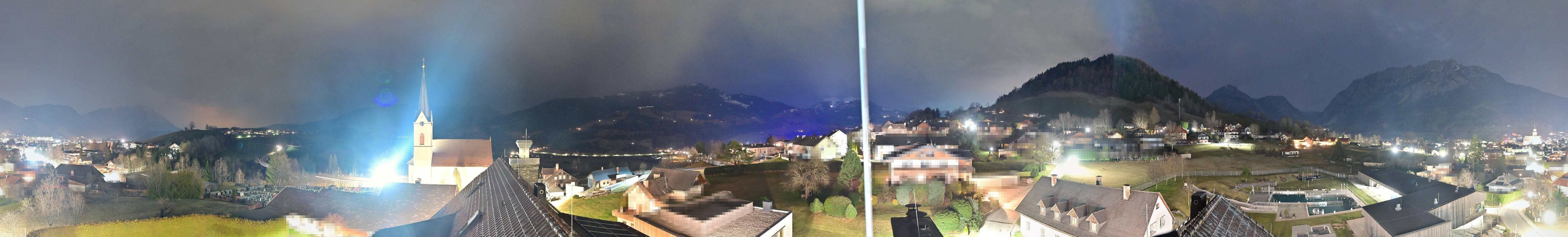 Archiv Foto Webcam Gröbming: Kirche und Panoramabad