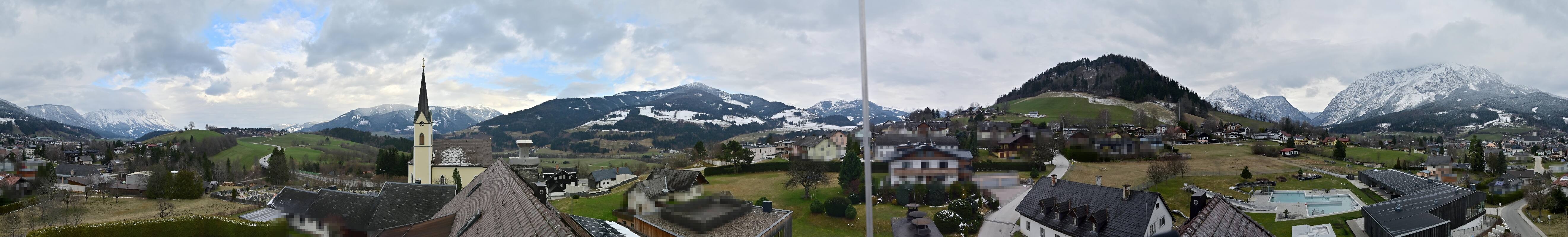 Archived image Webcam Gröbming - Panorama Pool