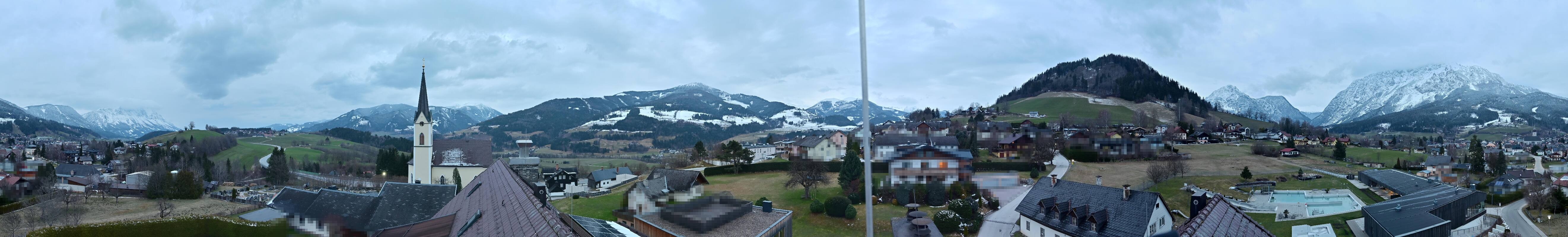 Archived image Webcam Gröbming - Panorama Pool