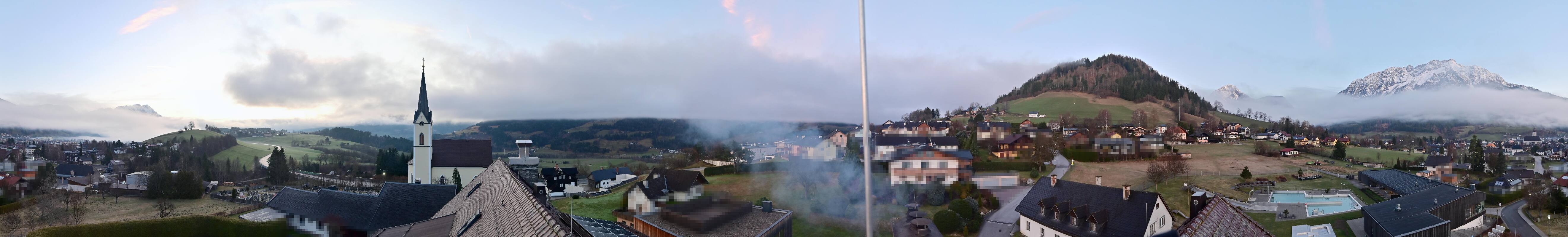 Archived image Webcam Gröbming - Panorama Pool
