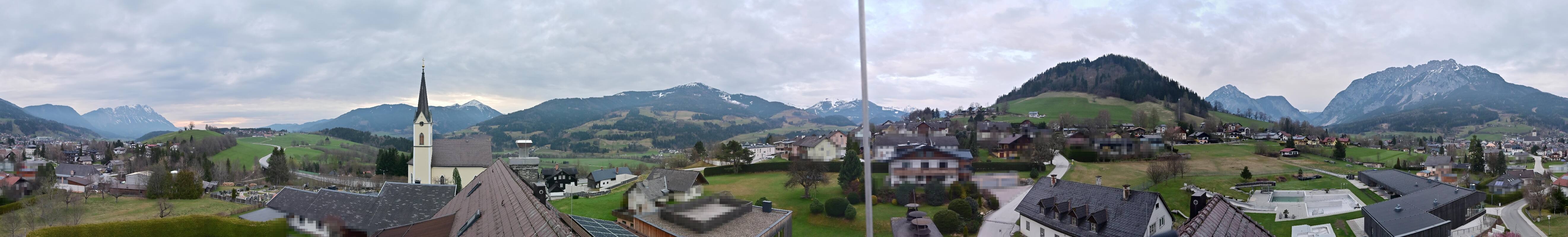 Archived image Webcam Gröbming - Panorama Pool