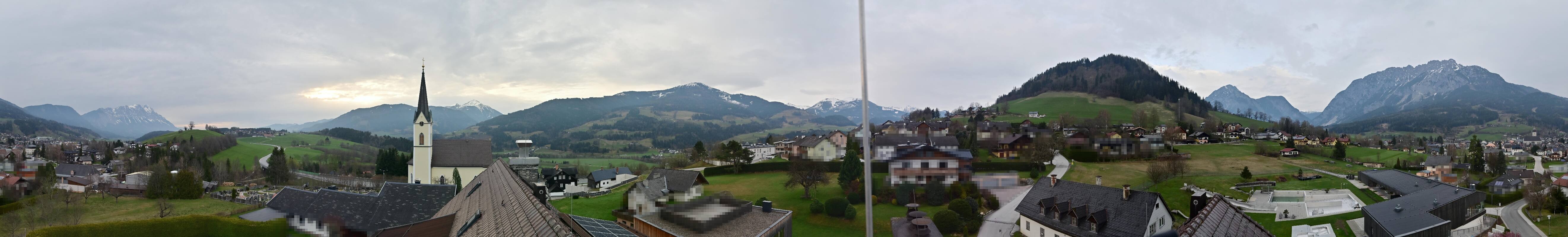 Archived image Webcam Gröbming - Panorama Pool