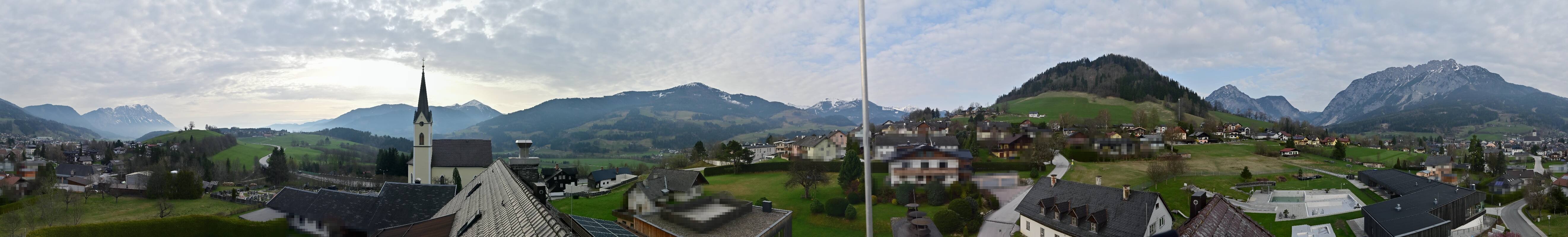 Archived image Webcam Gröbming - Panorama Pool