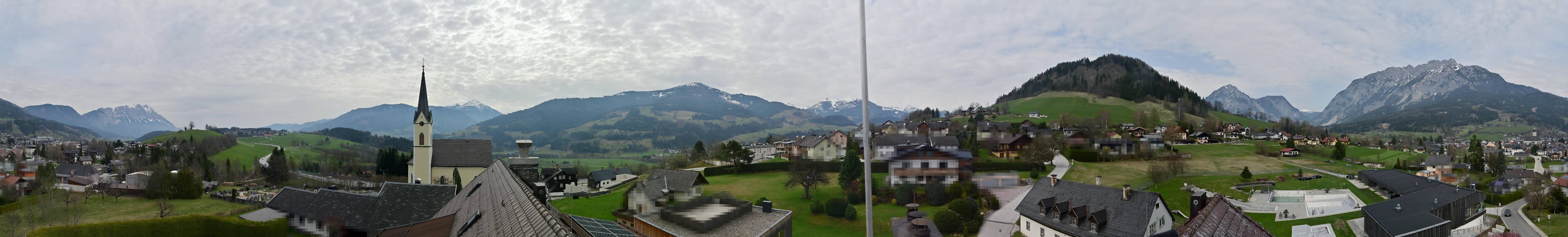 Archived image Webcam Gröbming - Panorama Pool