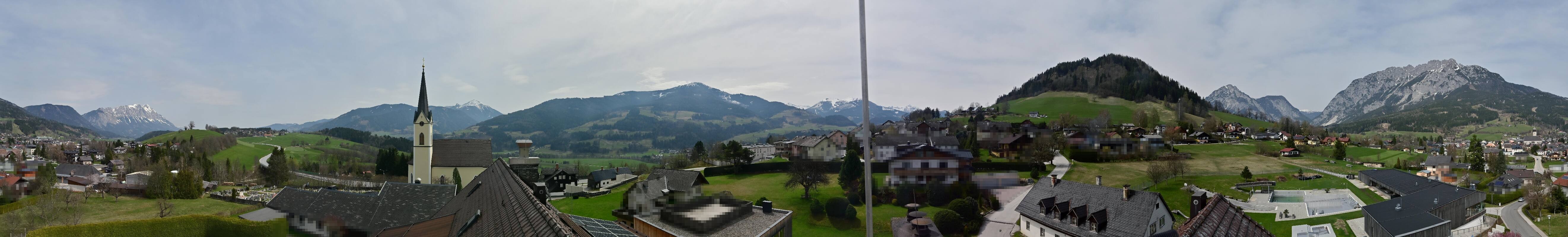 Archived image Webcam Gröbming - Panorama Pool