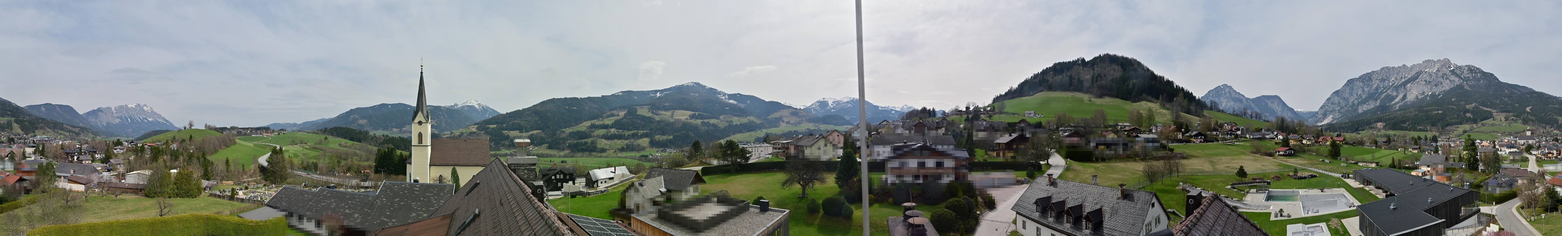 Archived image Webcam Gröbming - Panorama Pool
