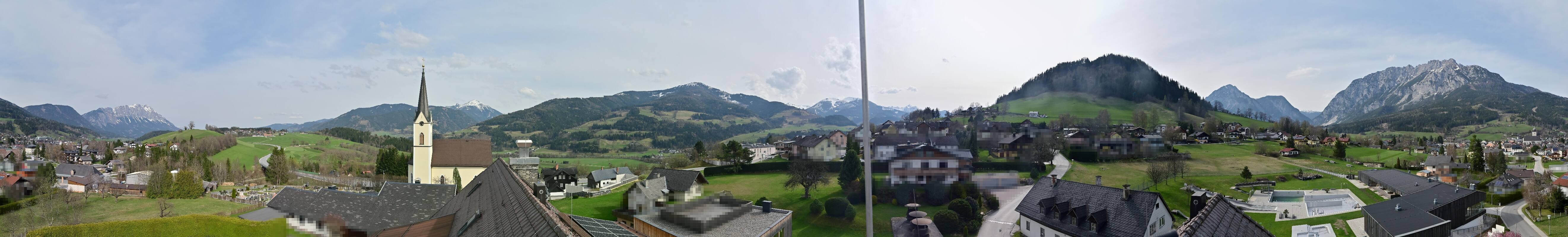 Archived image Webcam Gröbming - Panorama Pool