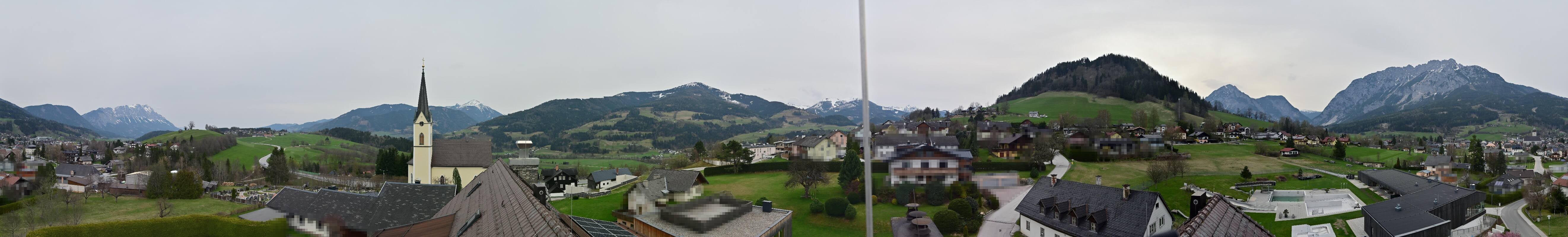 Archived image Webcam Gröbming - Panorama Pool