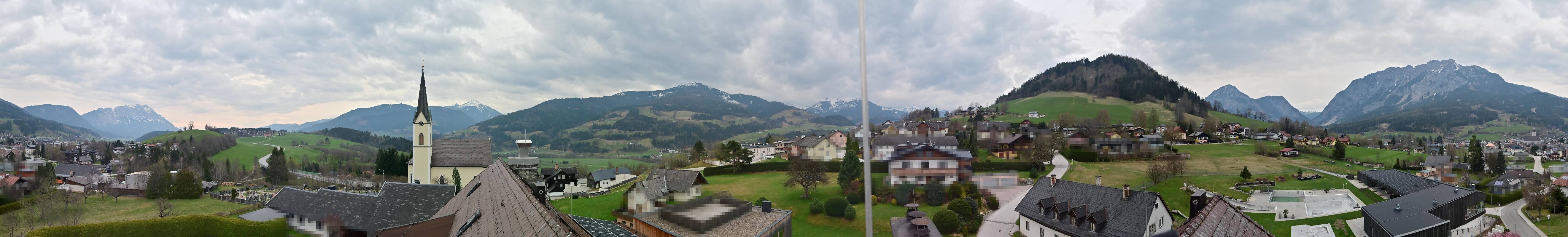 Archived image Webcam Gröbming - Panorama Pool