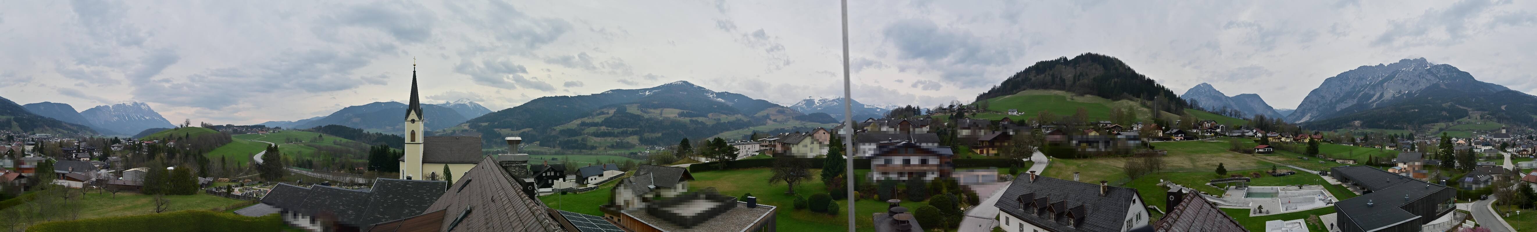 Archived image Webcam Gröbming - Panorama Pool