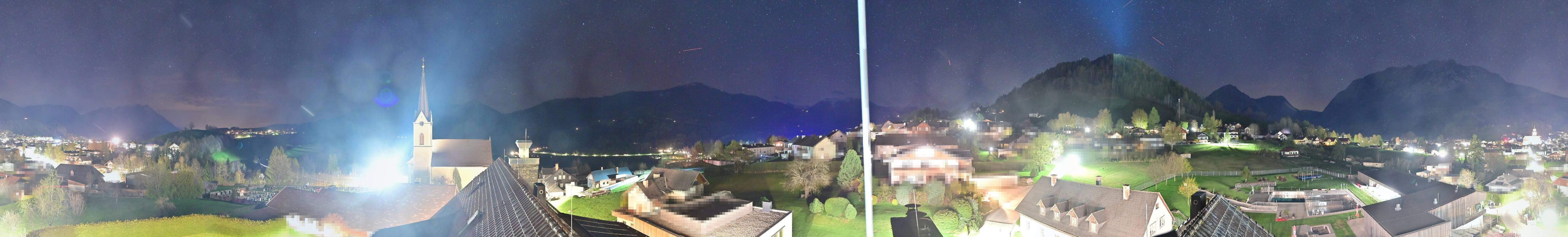 Archiv Foto Webcam Gröbming: Kirche und Panoramabad