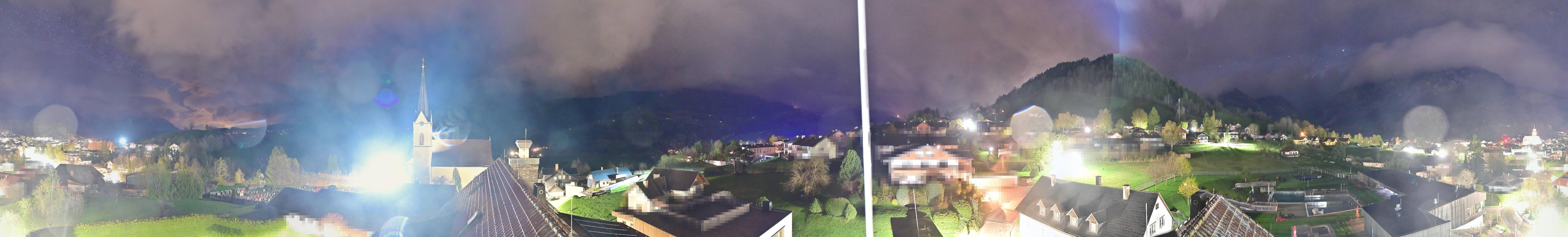 Archiv Foto Webcam Gröbming: Kirche und Panoramabad