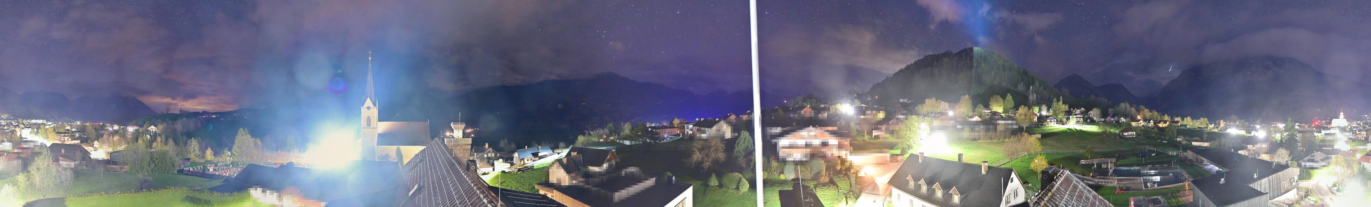 Archiv Foto Webcam Gröbming: Kirche und Panoramabad