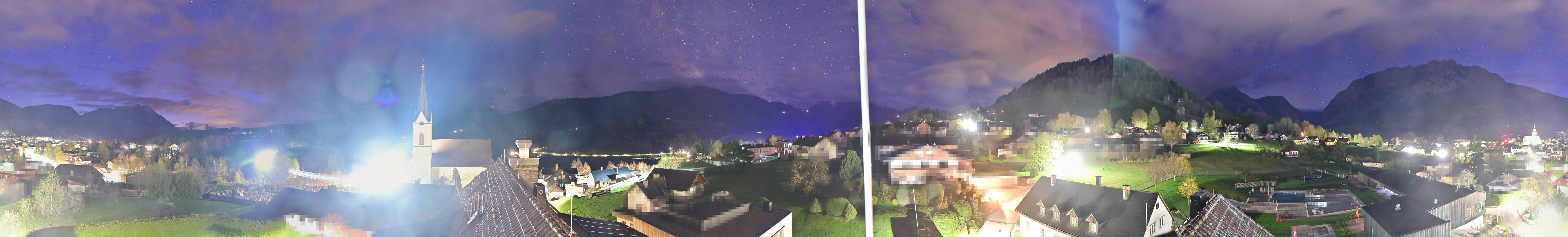 Archiv Foto Webcam Gröbming: Kirche und Panoramabad