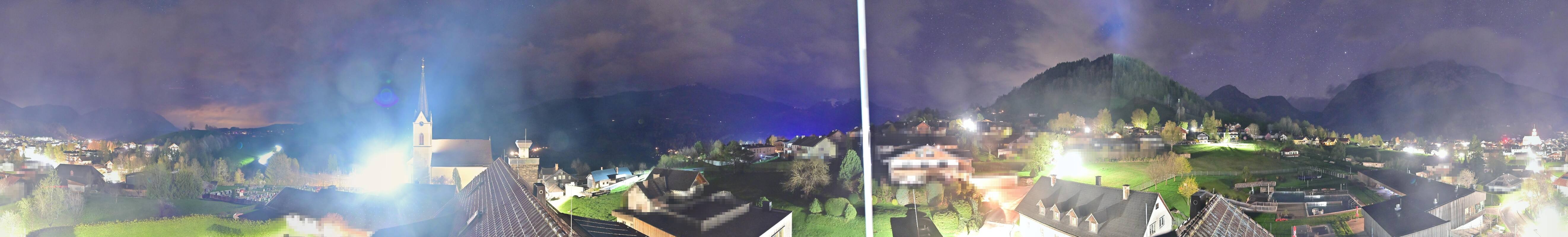 Archiv Foto Webcam Gröbming: Kirche und Panoramabad