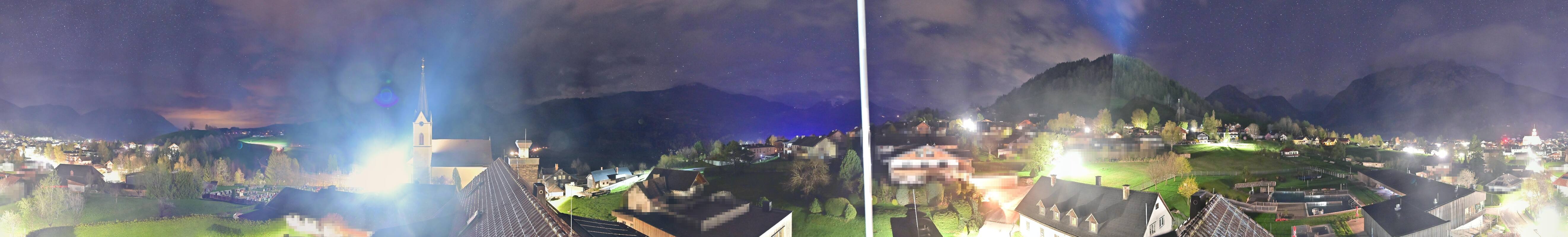 Archiv Foto Webcam Gröbming: Kirche und Panoramabad