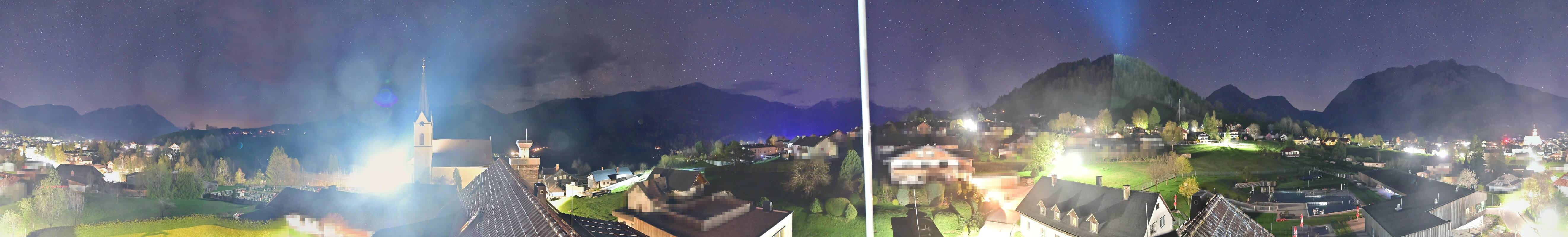 Archiv Foto Webcam Gröbming: Kirche und Panoramabad