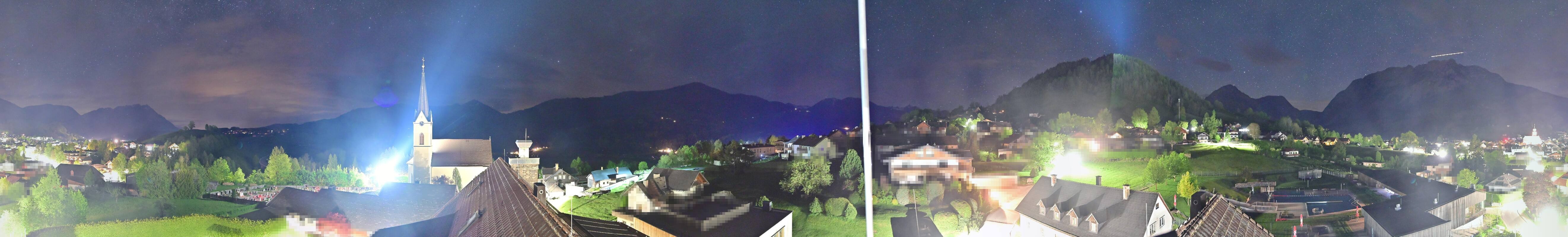 Archiv Foto Webcam Gröbming: Kirche und Panoramabad
