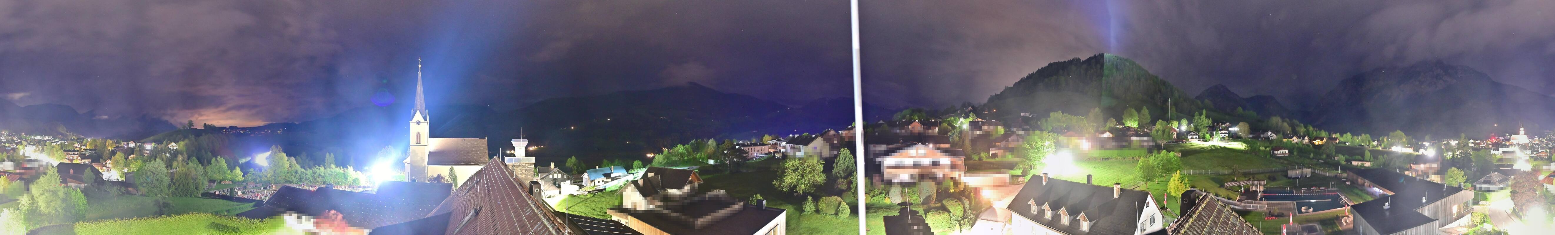 Archived image Webcam Gröbming - Panorama Pool