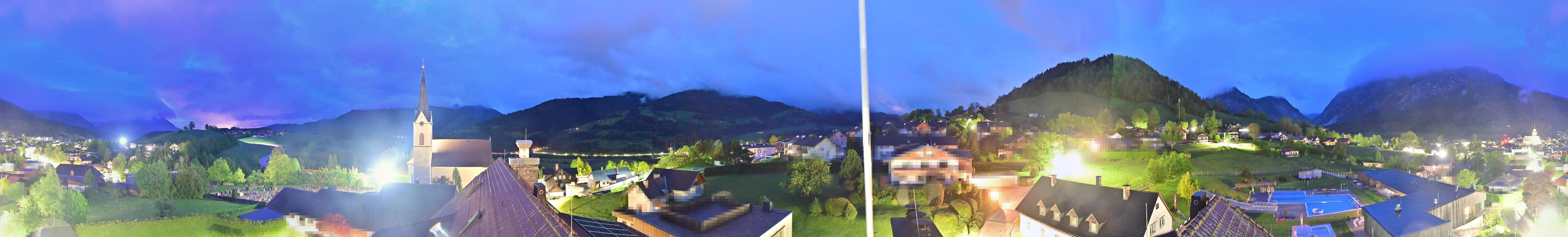 Archived image Webcam Gröbming - Panorama Pool