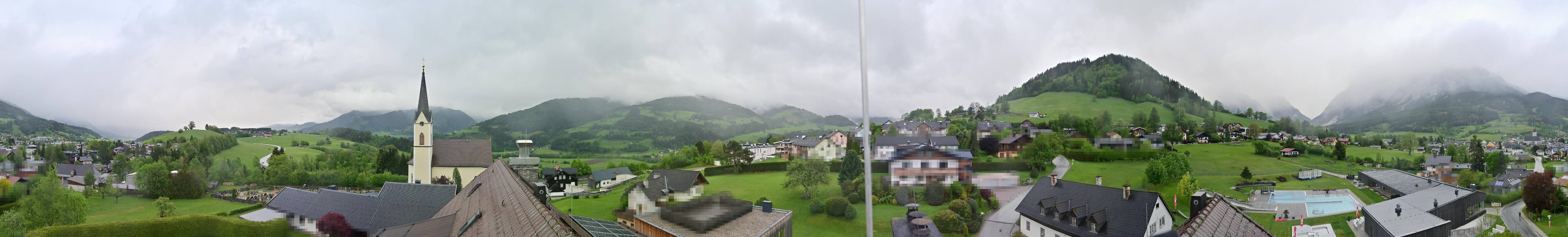 Archived image Webcam Gröbming - Panorama Pool