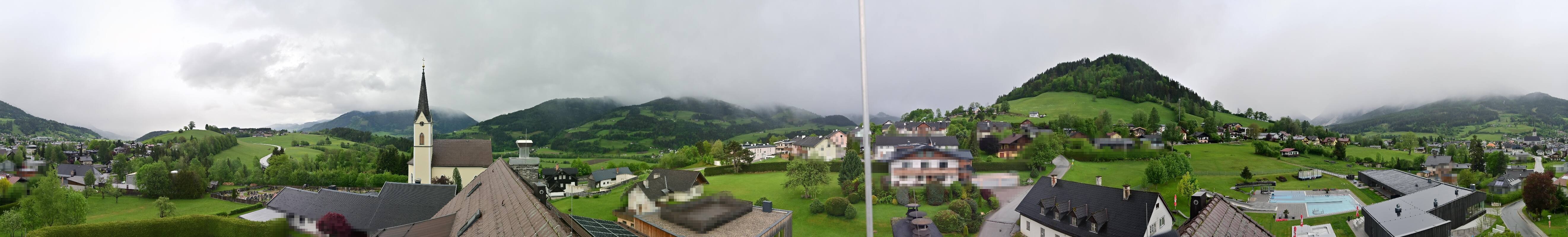 Archived image Webcam Gröbming - Panorama Pool