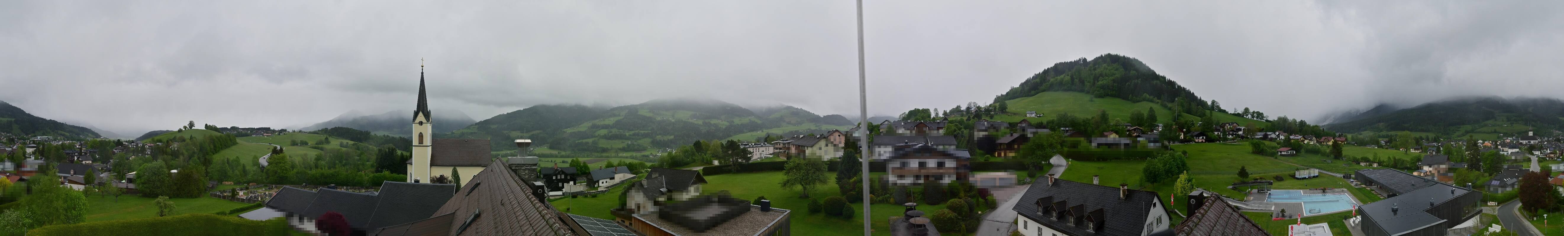 Archived image Webcam Gröbming - Panorama Pool