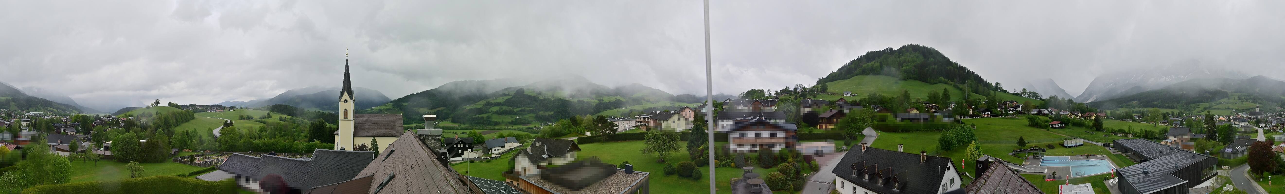 Archived image Webcam Gröbming - Panorama Pool