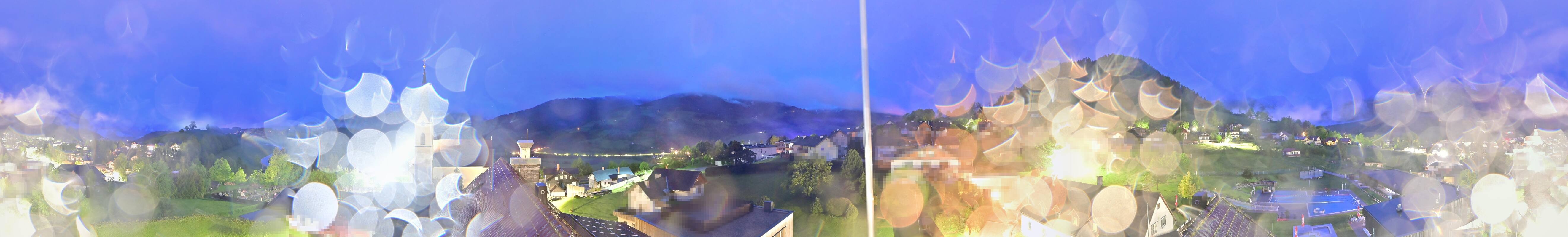 Archiv Foto Webcam Gröbming: Kirche und Panoramabad