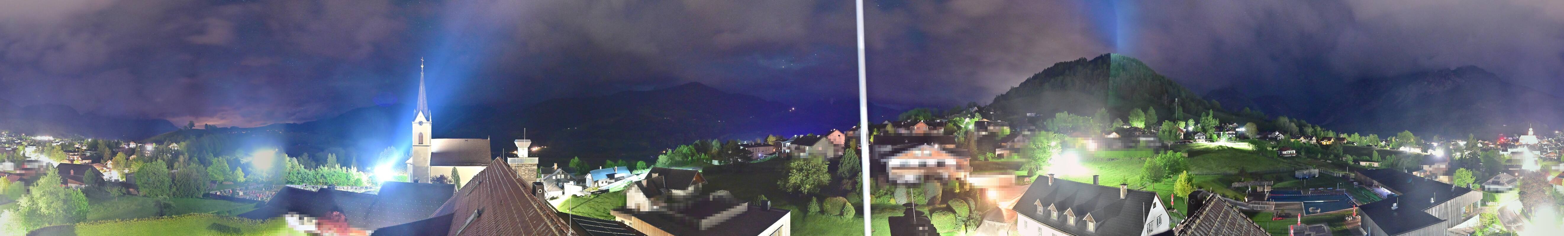 Archiv Foto Webcam Gröbming: Kirche und Panoramabad