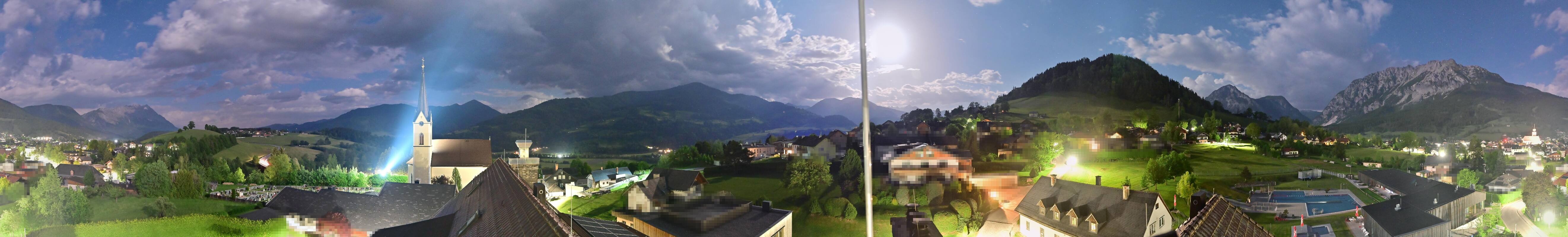 Archived image Webcam Gröbming - Panorama Pool
