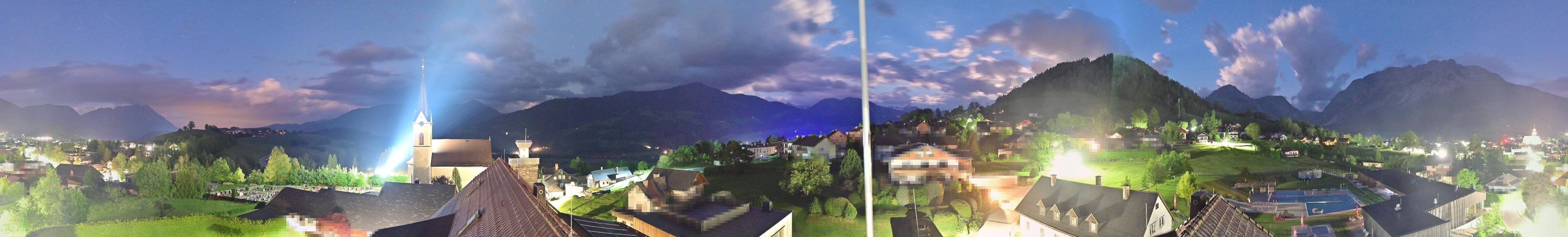 Archived image Webcam Gröbming - Panorama Pool