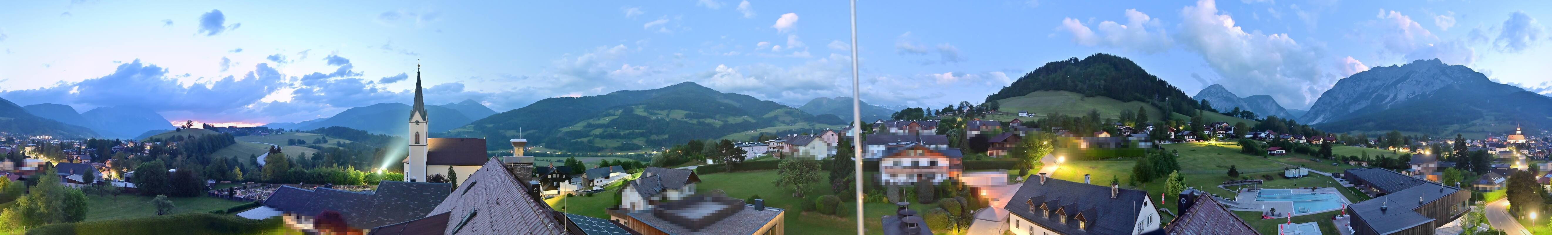 Archived image Webcam Gröbming - Panorama Pool