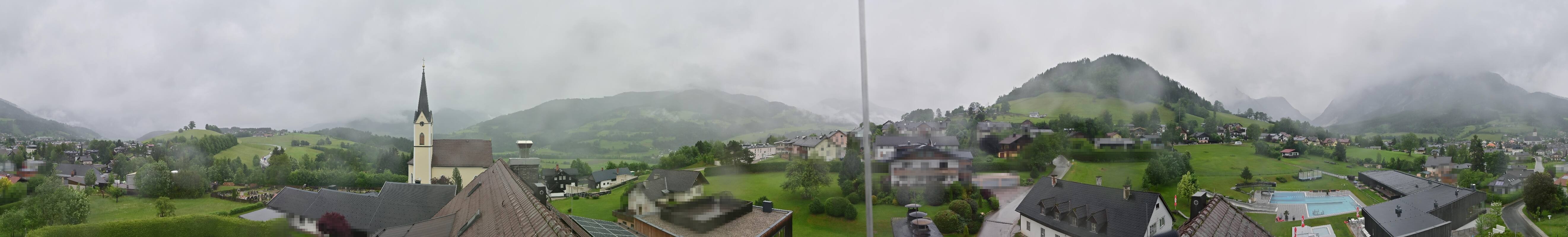 Archived image Webcam Gröbming - Panorama Pool