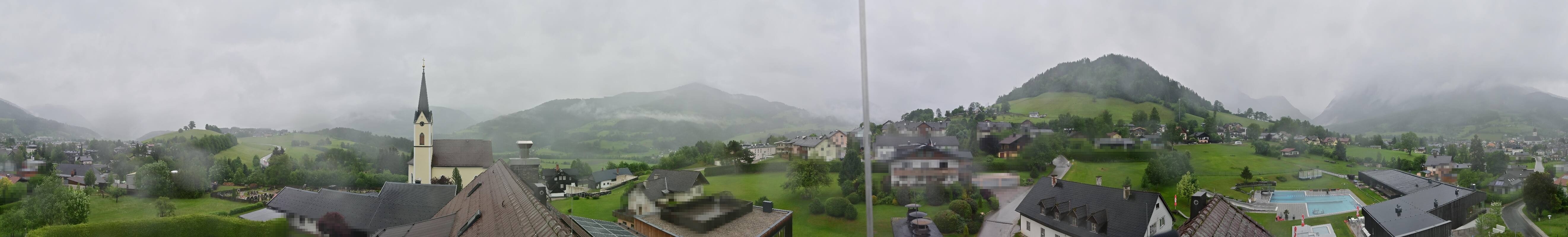 Archived image Webcam Gröbming - Panorama Pool