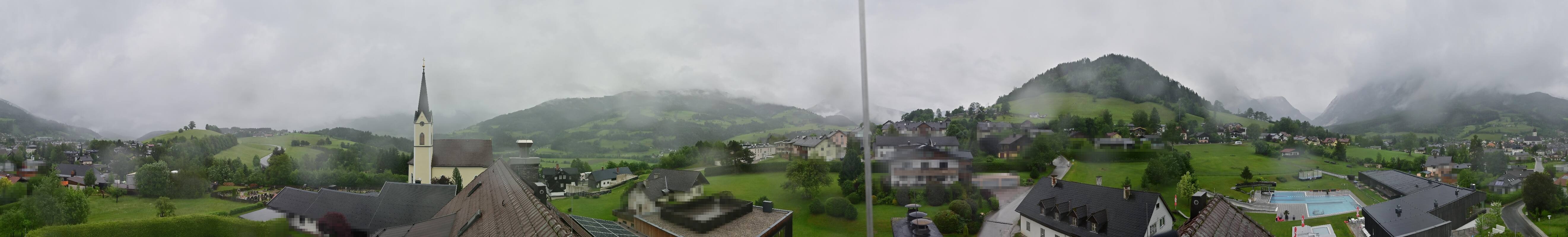 Archived image Webcam Gröbming - Panorama Pool