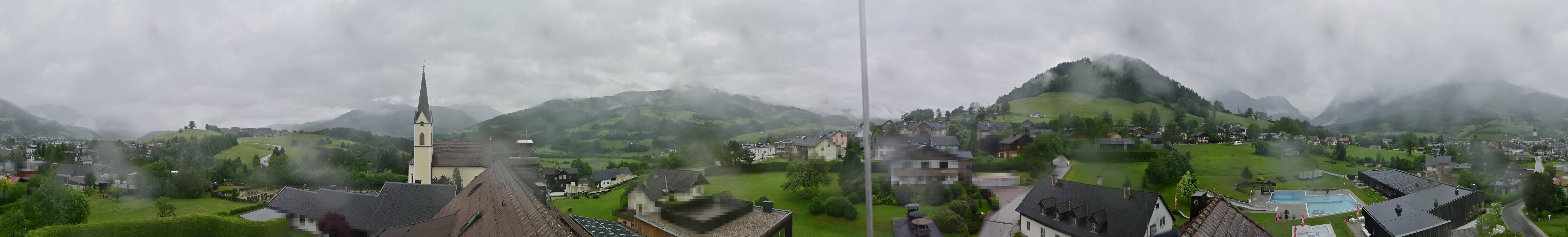 Archived image Webcam Gröbming - Panorama Pool