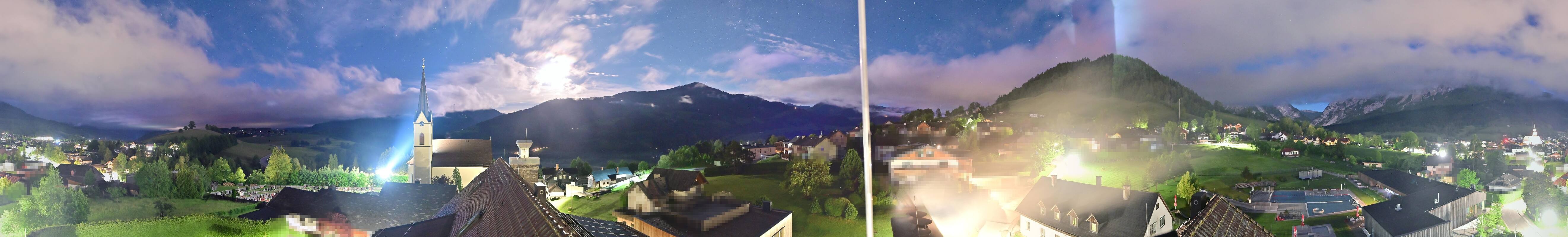 Archived image Webcam Gröbming - Panorama Pool