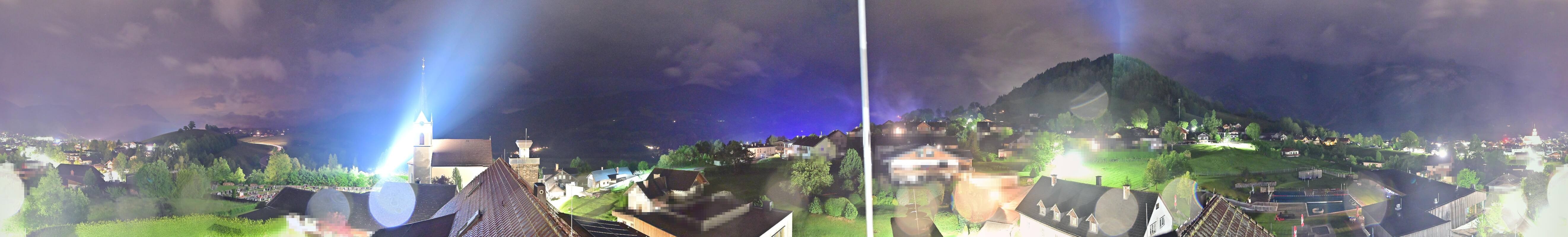 Archiv Foto Webcam Gröbming: Kirche und Panoramabad