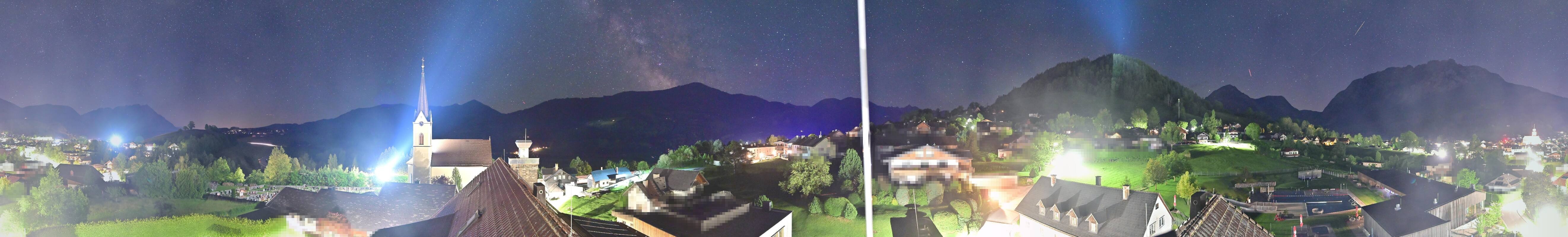 Archiv Foto Webcam Gröbming: Kirche und Panoramabad