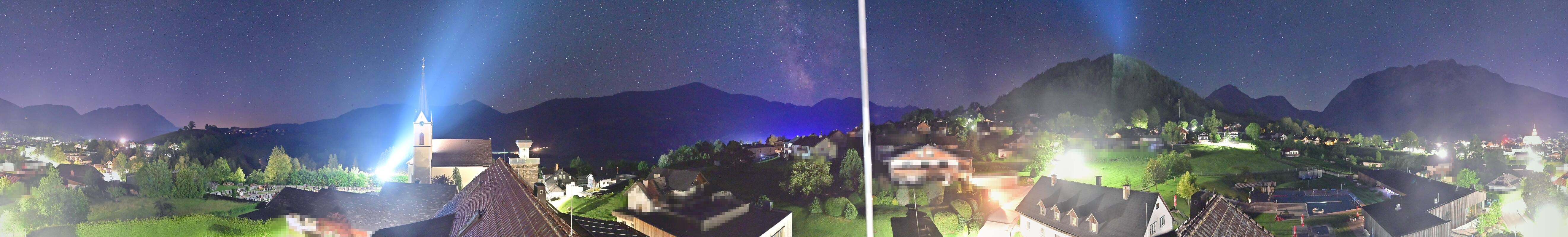 Archiv Foto Webcam Gröbming: Kirche und Panoramabad