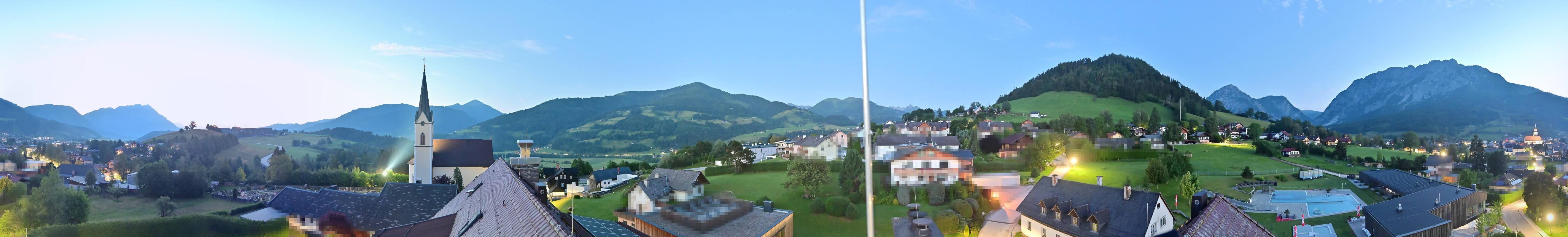 Archived image Webcam Gröbming - Panorama Pool