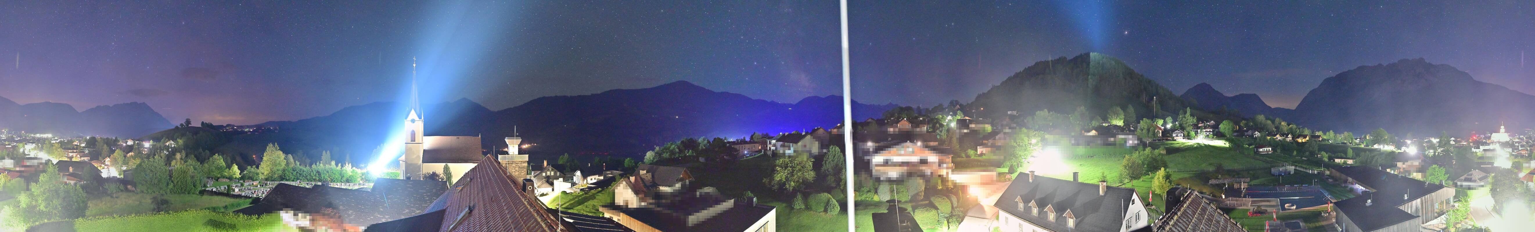 Archiv Foto Webcam Gröbming: Kirche und Panoramabad