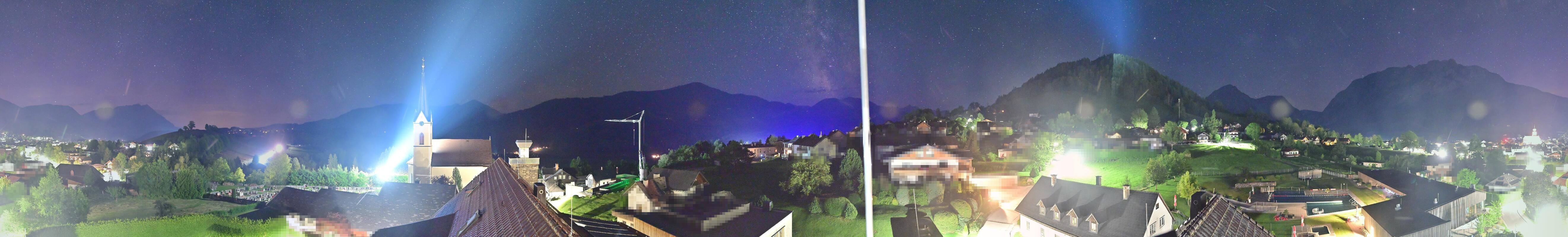 Archiv Foto Webcam Gröbming: Kirche und Panoramabad
