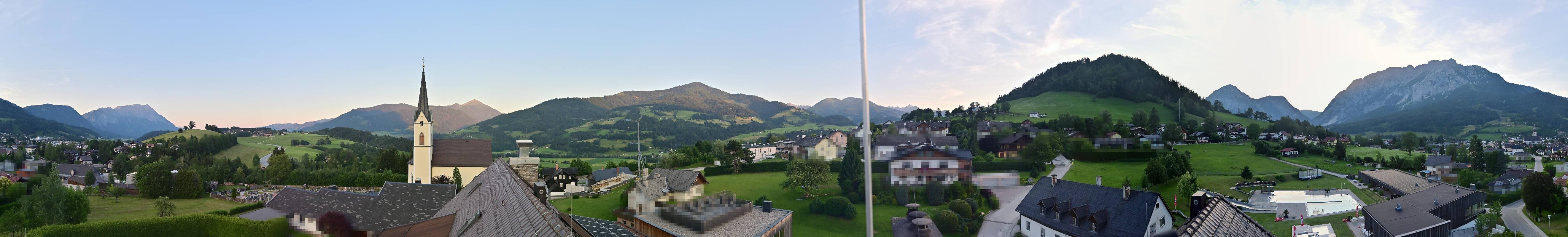 Archived image Webcam Gröbming - Panorama Pool