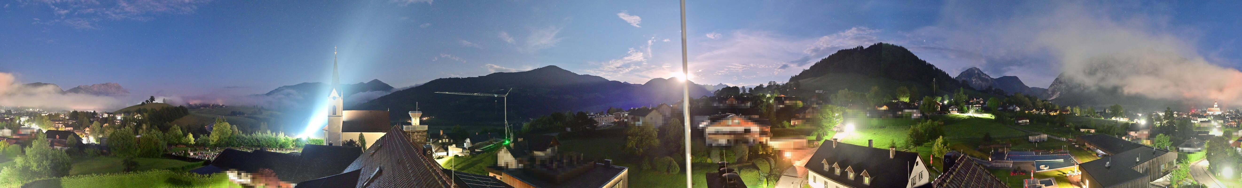 Archiv Foto Webcam Gröbming: Kirche und Panoramabad