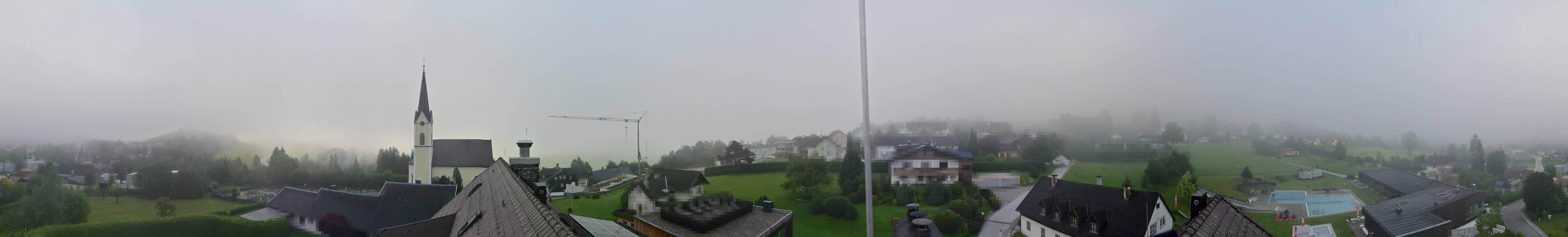 Archiv Foto Webcam Gröbming: Kirche und Panoramabad